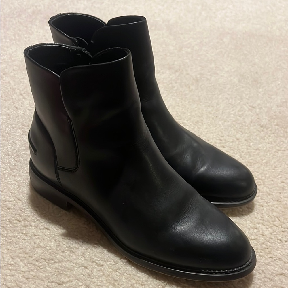 Women’s Black Leather Boots